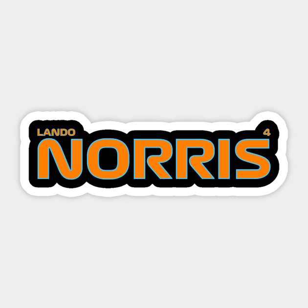 LANDO NORRIS 2023 Sticker by SteamboatJoe